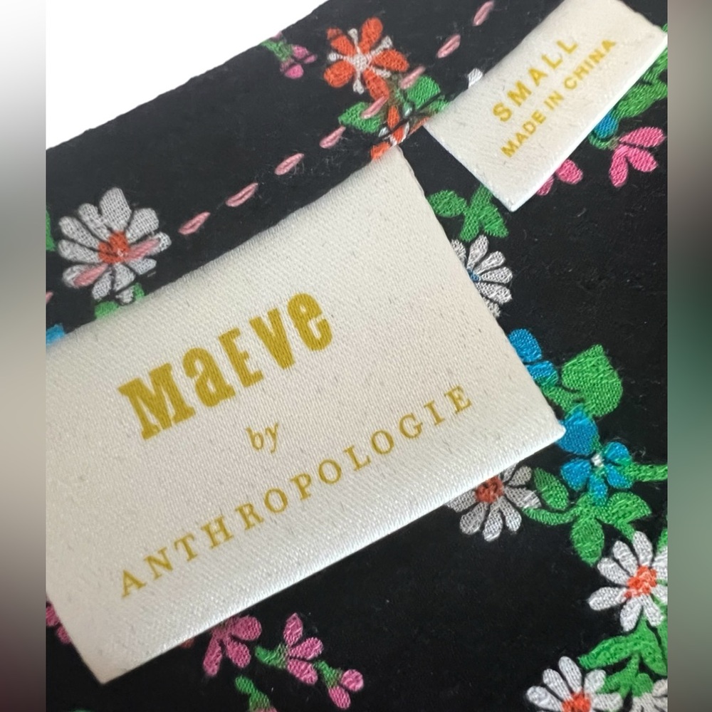 Maeve by Anthropologie Size S Top long Sleeved Button-Front - Picture 3 of 6